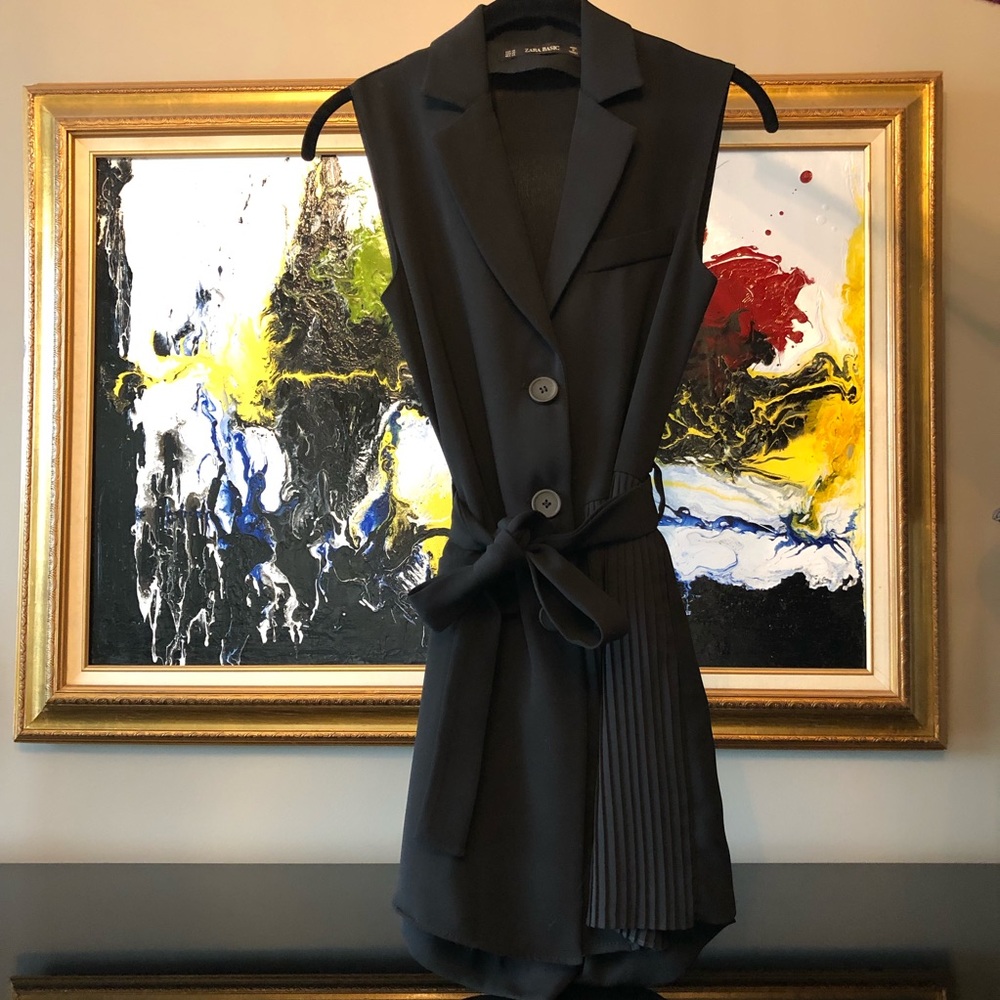 🖤NWOT Zara Blazer Romper Dress
